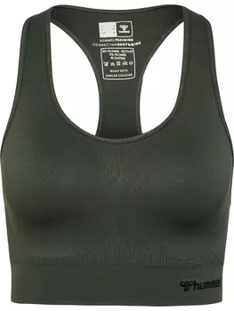 Футболка Hummel S/L Hmltif Seamless Sports Top, цвет CLIMBING IVY