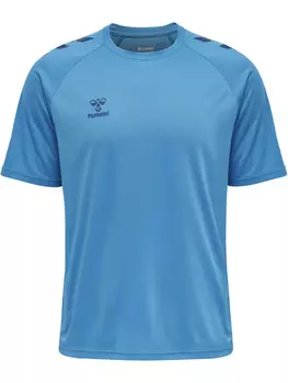 Футболка Hummel S/S, цвет BLUE DANUBE