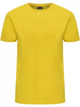 Футболка Hummel S/S, цвет EMPIRE YELLOW