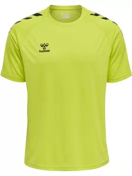 Футболка Hummel S/S, цвет LIME POPSICLE