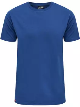 Футболка Hummel S/S, цвет TRUE BLUE