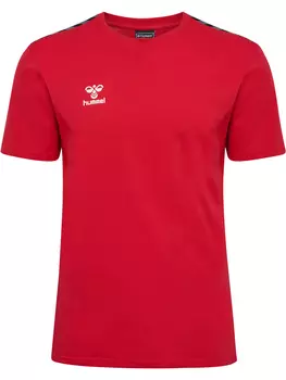 Футболка Hummel S/S, цвет TRUE RED
