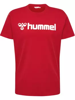 Футболка Hummel S/S, цвет TRUE RED