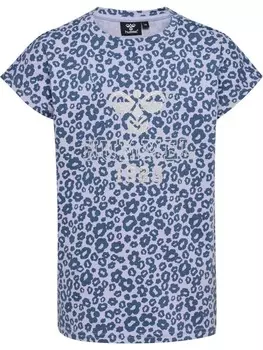 Футболка Hummel S/S Hmlannika Mdchen, цвет cosmic sky