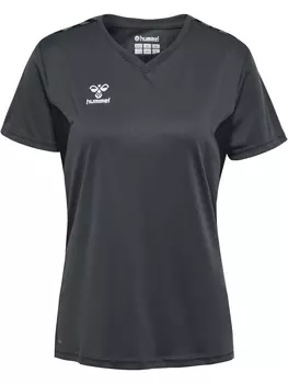 Футболка Hummel S/S Hmlauthentic Pl Jersey S/S Woman, цвет ASPHALT
