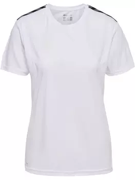 Футболка Hummel S/S Hmlauthentic Pl Jersey S/S Woman, белый