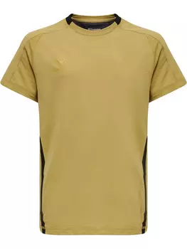Футболка Hummel S/S Hmlcima Xk S/S Kids, цвет ANTIQUE GOLD