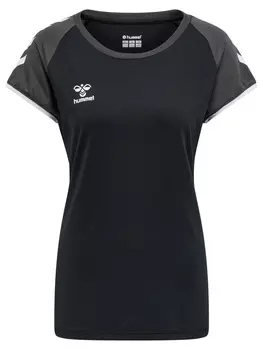 Футболка Hummel S/S Hmlcore Volley Stretch Tee Wo, черный