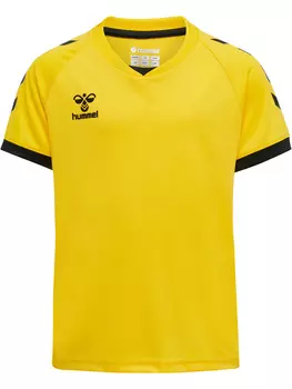 Футболка Hummel S/S Hmlcore Volley Tee Kids, цвет BLAZING YELLOW