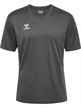 Футболка Hummel S/S Hmlessential Jersey S/S, цвет STEEL GRAY