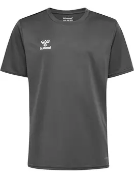 Футболка Hummel S/S Hmlessential Jersey S/S Kids, цвет STEEL GRAY