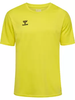 Футболка Hummel S/S Hmlessential Jersey S/S, цвет BLAZING YELLOW