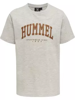 Футболка Hummel S/S Hmlfast S/S, цвет LIGHT GREY MELANGE