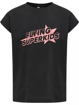 Футболка Hummel S/S Hmlflying Gymnastik Mdchen, черный
