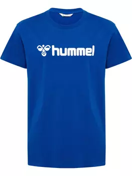 Футболка Hummel S/S Hmlgo 2.0 Logo S/S Kids, цвет TRUE BLUE