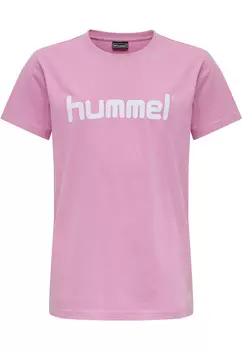 Футболка Hummel S/S Hmlgo Kids Cotton Logo S/S, цвет COTTON CANDY