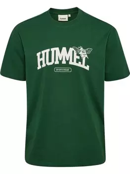 Футболка Hummel S/S Hmlloose Erwachsene, цвет dark green/dark green