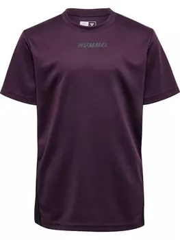 Футболка Hummel S/S Hmlmulti Multisport Kinder, цвет plum perfect