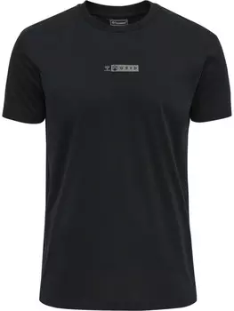 Футболка Hummel S/S Hmloffgrid Tee S/S, черный/кованое железо