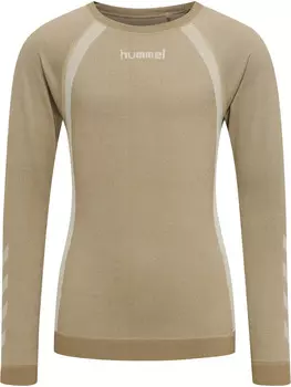 Футболка Hummel S/S Hmlspin Seamless L/S, цвет SIMPLY TAUPE
