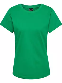 Футболка Hummel S/S Woman, цвет JELLY BEAN