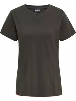Футболка Hummel S/S Woman, цвет RAVEN