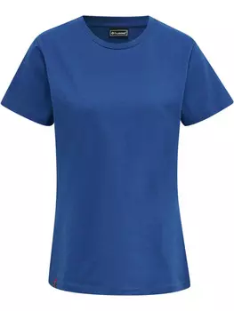Футболка Hummel S/S Woman, цвет TRUE BLUE