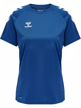 Футболка Hummel S/S Woman, цвет TRUE BLUE