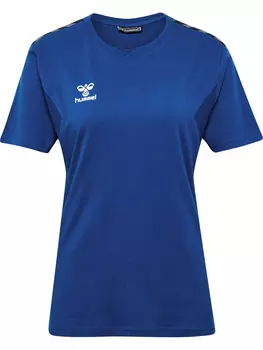 Футболка Hummel S/S Woman, цвет TRUE BLUE