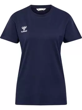 Футболка Hummel S/S Woman, морской