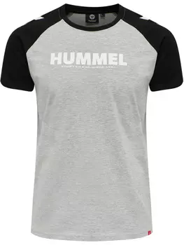 Футболка Hummel, серый меланж