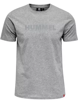 Футболка Hummel, серый меланж