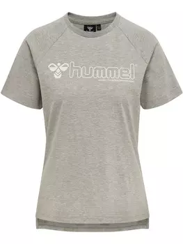 Футболка Hummel, серый меланж
