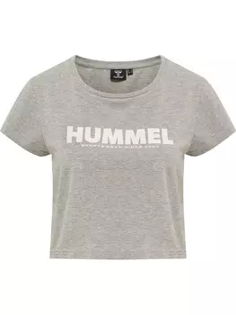 Футболка Hummel, серый меланж