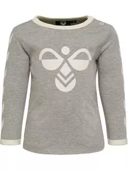 Футболка Hummel, серый меланж