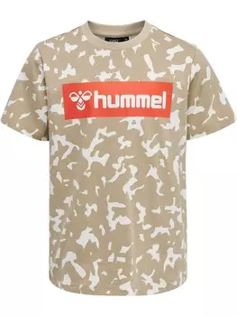 Футболка Hummel Shirt, темно-бежевый