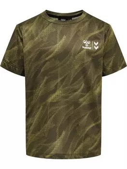 Футболка Hummel Shirt, темно-зеленый