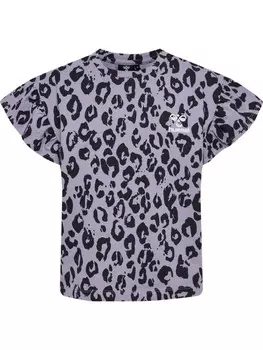 Футболка Hummel T-Shirt S/S Hmlmusse Mdchen, цвет LAVENDER GRAY