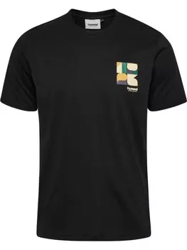 Футболка Hummel T-Shirt S/S Hmlregular Erwachsene, цвет BLACK/BLACK