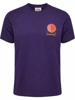 Футболка Hummel T-Shirt S/S Hmlregular Erwachsene, цвет BLACKBERRY CORDIAL