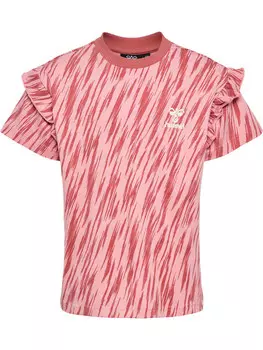 Футболка Hummel T-Shirt S/S Hmlsophia Mdchen, цвет CANYON ROSE