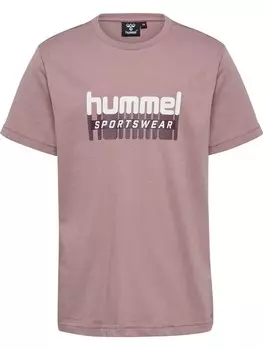 Футболка Hummel T-Shirt S/S Hmltukas Kinder, цвет TWILIGHT MAUVE