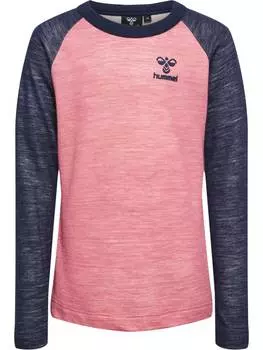 Футболка Hummel T-Shirt S/S Raglanrmel Hmlwingo Kinder, цвет DECO ROSE