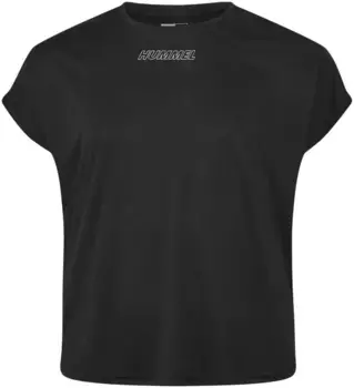 Футболка hummel "TE CURVY LOOSE T-SHIRT PLUS", черный