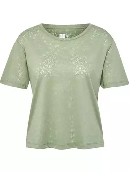 Футболка Hummel TE LIGHT BURNOUT, светло-зеленый