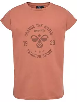 Футболка Hummel, темно-розовый