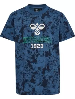 Футболка Hummel, темно-синий/индиго