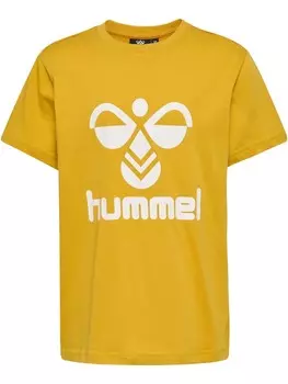 Футболка Hummel Tres, цвет Mustard