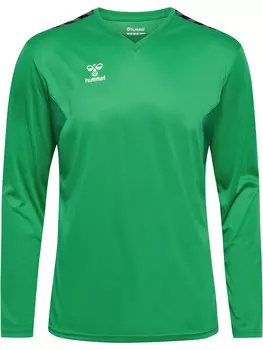 Футболка Hummel Trikot L/S Hmlauthentic Pl Jersey L/S, цвет JELLY BEAN