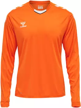 Футболка Hummel Trikot L/S Hmlcore Xk Poly Jersey L/S, оранжевый